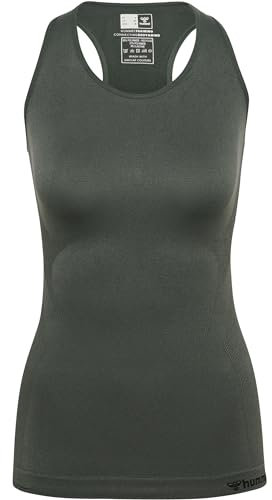 hummel Hmltif Seamless Top Damen Yoga T-Shirt Mit Recyceltes Polyamid