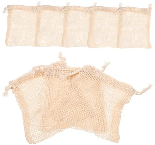 Beavorty 40 Stk Aufbewahrungstasche für Seife Blasenschäumendes Netz Blockseife Peeling-Seife Seifensäckchen Seife erhalten Tasche Körper Blasennetz Wäschesack Badeblume Schaumstoffbeutel