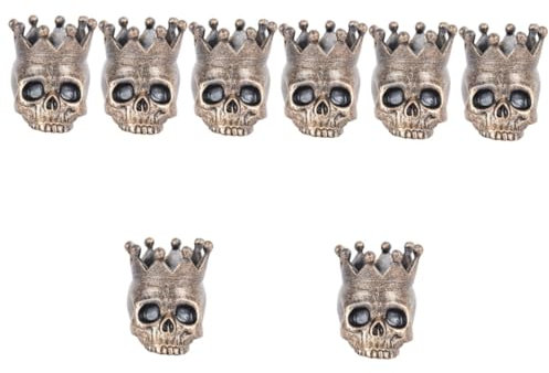 Alipis 8 Stücke Schädel Kerze Stehen Dekorative Desktop Kreative Halloween Decor Für Bar Restaurant Home