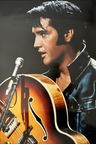 Générique Elvis Presley – Poster – 60 x 90 cm – Gitarre