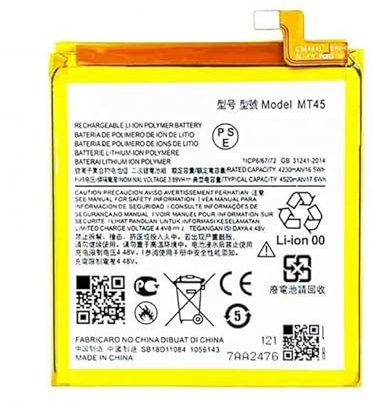 MT45 Compatible Internal Battery for Motorola Edge 20 Pro 4520mAh Replacement