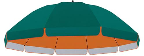 Housse de rechange imperméable pour parasol de marché à 8 baleines (340 cm)