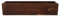 Milisten Kasten Blumentopf aus Holz Indoor Blumenkästen Garten Blumenkübel Sukkulenten Blumentopf rechteckige Pflanzgefäße für Freilandpflanzen saftige Bonsaischale saftige Töpfe Dark Brown
