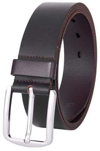VRLEGEND Gürtel Herren Ledergürtel Echt Leder Jeansgürtel Herrengürtel 3.8cm Mit Geschenkbox