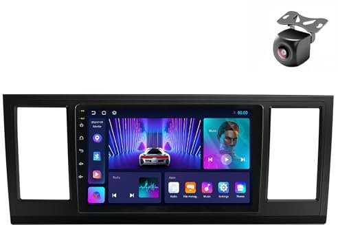 Android 14 Car Radio para VW Volkswagen Caravelle 6 T6 2015 2016-2020 2 DIN de Coche NAVEGACIÓN con Pantalla Táctil 9 Pulgadas Reproductor Multimedia Autoradio FM SWC Carplay (M100CP 4core 1+32G)