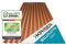 KAISER plastic® Wellplatten kupfer | Wellplatten Dach, Welldach Kunststoff | Dachplatten wetterfest | Überdachung | Sinus 76/18 – 90 x 117 cm | 1 Stk.