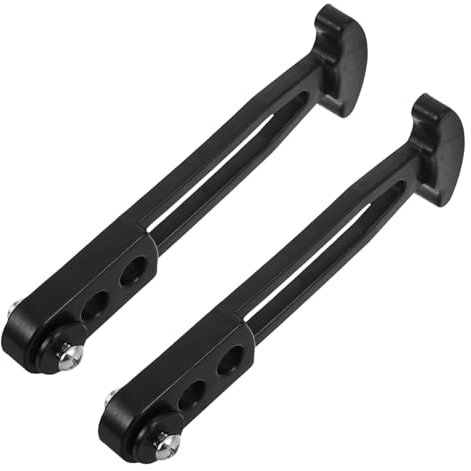 2 Sets Adjustable Rubber Shaped Latch Strap for Boat Ladder Ladder Strap for Secure Retention Durable Telescoping Latch Band for Yachts and Boats