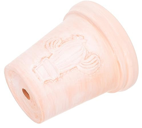 Toddmomy Pot de Fleurs Terre Cuite avec Motif Pot de Plantes pour Décoration Maison et Jardin