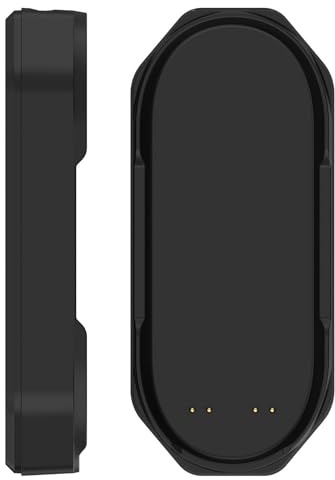 Plyisty Magnetisches Ladedock für -Note pin-Sprachrekorder, Schnelles 2-stündiges Ersatzzubehör mit Nicht-Schlupf-Basis (Black)