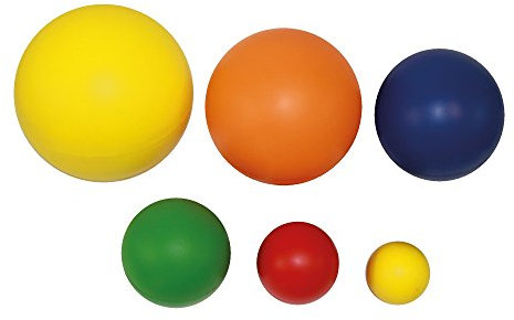 Grevinga PU-Softball 18 cm Durchmesser Farbe: orange