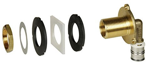 UP-Spülkastenwinkel Alpex F50 Profi 16mm x 1/2 IG x 3/4 AG x 40 mm