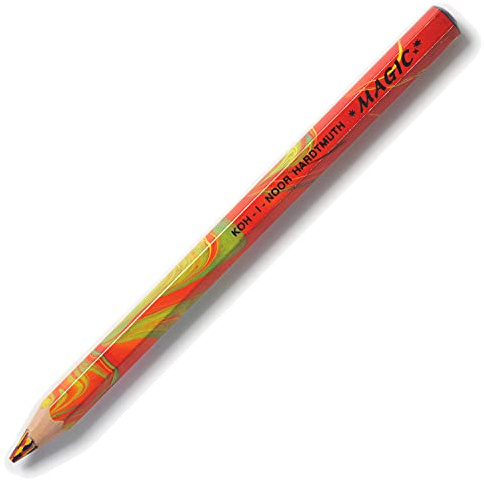 KOH-I-NOOR 1.3405.original Hexagonal Farbe Bleistift Magic, Rot