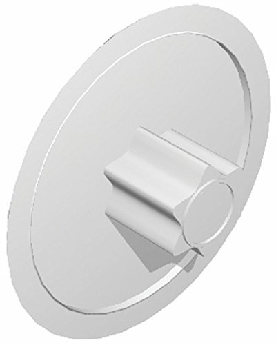 Abdeckkappe für Schrauben mit TX30-Antrieb, reinweiß, RAL 9010 (100 ST)