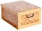 Lavatelli Baulotto, Decorative, Cardboard lids and Handles, Clothes, Toy Box, Storage Baskets, 50 x 40 x 25 cm, Carboard, Yellow Marco Polo