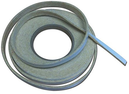 Total Control 1/2' x 1/8' Nomex High Temp BBQ Gasket Smoker Pit Seal, self Stick
