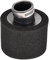 GOOFIT Filtro Aria Spugna Moto 35mm Inclinato Universale Pit Bike sostituzione per 47cc 49cc 50cc Motocross Ciclomotore Pocket Bike Scooter Quad Nero