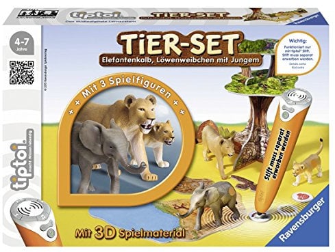 Ravensburger 00743 - tiptoi Tier-Set Löwen
