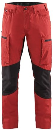 Blåkläder 14591845 Diensthose Stretch, Rot / Schwarz, D84