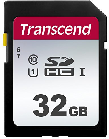 Transcend 32Go SDXC 300S Carte Mémoire UHS- I, C10, U3, V30, 4K, Full HD - TS32GSDC300S