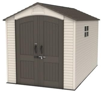 Lifetime 60282 Outdoor Storage Shed, 7 x 12 ft.
