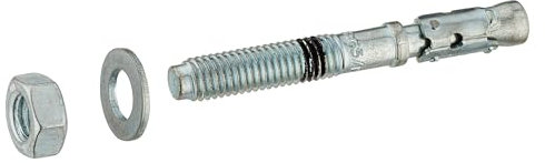 2 Vis de Fixation de WC Suspendu Ø8 millimètres - Longueur 65 millimètres NOYON & THIEBAULT