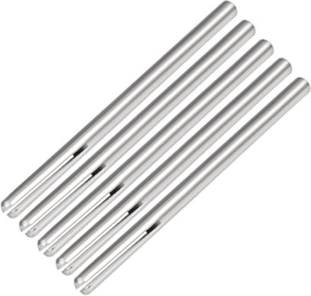 sourcing map Lot de 5 supports de papier abrasif pour mandrin à tige droite de 3 mm pour disque de ponçage abrasif