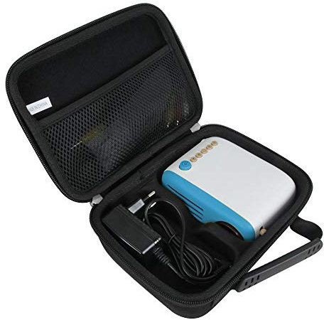 Hermitshell Custodia rigida da viaggio per proiettore GooDee LED Pico Pocket Video Proiettore Mini Proiettore