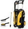 VITO - Nettoyeur Haute Pression 130 Bars WR2 1800W Moteur Induction Tuyau 5m Lance Turbo + 2 Brosses Réservoir détergent intégré