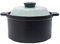 Keramik Lehm Handi-Topf for das Kochen Steingut Natur Terracotta Casserole geeignet (Size : 3.8L)