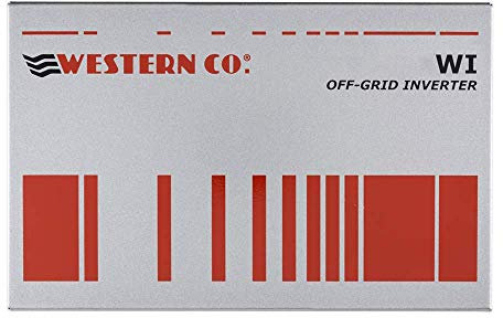 Western CO WI 800-24 | Inverter Fotovoltaico ad Isola DC/AC–800W | Ingresso 24V | Inverter Onda Sinusoidale Pura Off Grid, Risparmio Energetico, Batterie per Fotovoltaico, Generatore di Corrente
