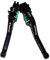 Motorrad Kupplung Brembeshebel verstellbar kompatibel für Kawasaki Z1000 (2007-2016) Z750R (2011-2012) ZX10R (2006-2015) ZX6R/636 (2007-2017) (Kurts)