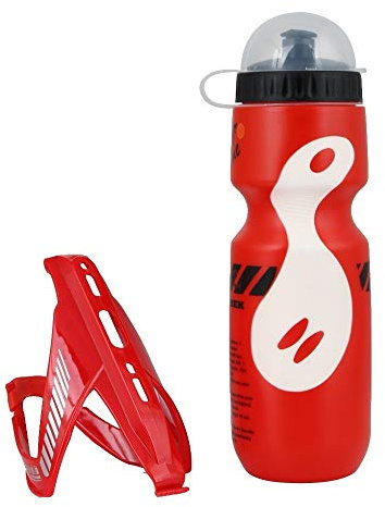 Uteruik Porte-bidon pour vélo avec bouteille d'eau – Support pour bouilloire de vélo pour vélo de route et VTT 650 ml (#D)