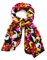 Desigual Women's Fou_FLORAL Bold SQU 4004 Verde FLUOR Winter Accessory Set, Green, U