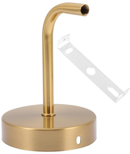 OSALADI - Soporte de pared para lámpara de pared metálica, 5.31X3.74X3.74In accesorio para iluminación interior, fácil de instalar, potencia luminosa estable