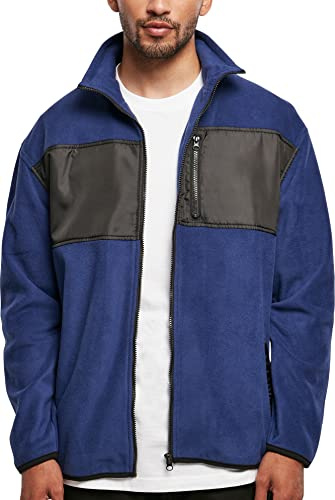 Urban Classics Herren Patched Micro Fleece Jacket