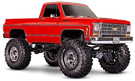 TRAXXAS TRX-4 Chevy K10 High-Trail Rot RTR o. Akku/Lader 1/10 4WD 92056