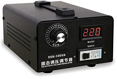 PAKLIF Einphasiger Festkörper-Spannungsregler Elektronischer Silizium-gesteuerter Spannungsregler 100A SSR-100A