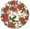 Weihnachtsblume Weihnachtsstern Vintage Flora 76,4 cm 91,4 cm Weihnachtsbaum Rock Teppich Matte Lustige Party Dekor Zubehör für Weihnachten Halloween Dekorationen Anlass