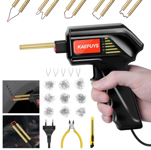 170W Soldador de Plástico 2 en 1 Plástico Soldadura Máquina Soldador de Plástico calientes Herramienta de Soldadura coche parachoques reparación Kit con 805 piezas grapas calientes grapas
