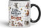 Vixar Life is Better with Dogs Joke Pets Ceramic Coloured Mug Cup for Tea Coffee Hot Brew 330ml 11Oz Gift (Black)