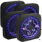 Lunartec UV-Insektenlampe: 4er Set UV-Insektenvernichter zur Wandmontage, mit Selbstreinigung (LED-Insektenvernichter, Fliegenfalle)