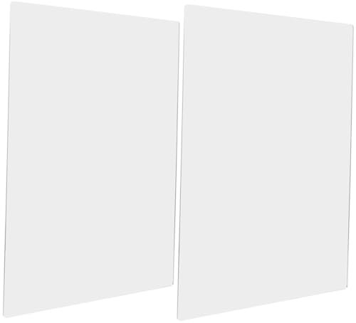 STOBAZA 2stücke Selbstklebender Acrylspiegel Für Wohnzimmer Schminkspiegel Wandspiegel Dekorativ Spiegel Zubehör Klare Langlebiger Spiegel