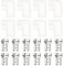 Be In Your Mind 100Pcs 4.8mm Right Angle Female Spade Crimp Terminals with 100Pcs PVC Insulating Sleeves Fits Wire Size 14-22 AWG/0.3mm² to 2.0mm² for Equipment Switch