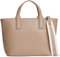 Tommy Hilfiger Damen Tote Bag Tasche Logotape Mini Klein, Beige (Coastal Taupe), Einheitsgröße