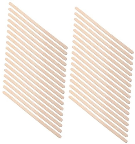 CANIGHT Wachsschaber Spachtel Waxing Sticks Holz Werkzeug 100pcs Haarentfernung Kit