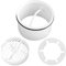 Haarfilter-Tauchrohr für Duschablauf-Set, für Duschablauf-Armaturen, Duschablauf-Siphon, Sieb-Duschablauf-Haar, mit Ablauf-Set 6960, 6963, 6961, 6962, Haarfilter-Duschablauf, Ablauf-Haarfiltereinsatz