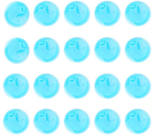 20 Stück Kühlpads Klein, Kühlakkus, kühlakku gel, kühlpacks gel Wiederverwendbar, Kühlkompresse Gel Kühlpack, Kühlkissen Kalt Kompresse für Weisheitszahn Augen Zahnschmerzen Schönheit Schmerzlinderung