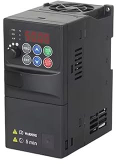 Variateur de vitesse mono/tri pour moteur triphasé 0,75kW 1CV 220/380V 4A IP20 - Sortie 220V