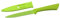 Fackelmann NIROSTA Universalmesser HAPPY, Küchenmesser mit Edelstahlklinge, Gemüsemesser mit Klingenschutz (Farbe: Grün), Menge: 1 Stück