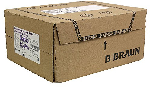 NATRIUMHYDROGENCARBONAT B.Braun 8,4% Glas 20X100 ml
